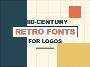 Authentic Mid-Century Font Styles for Logo Design