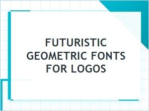 Future-Forward Geometric Type for Startup Branding