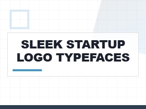 Crafting Sleek Startup Logos with Modern Typography